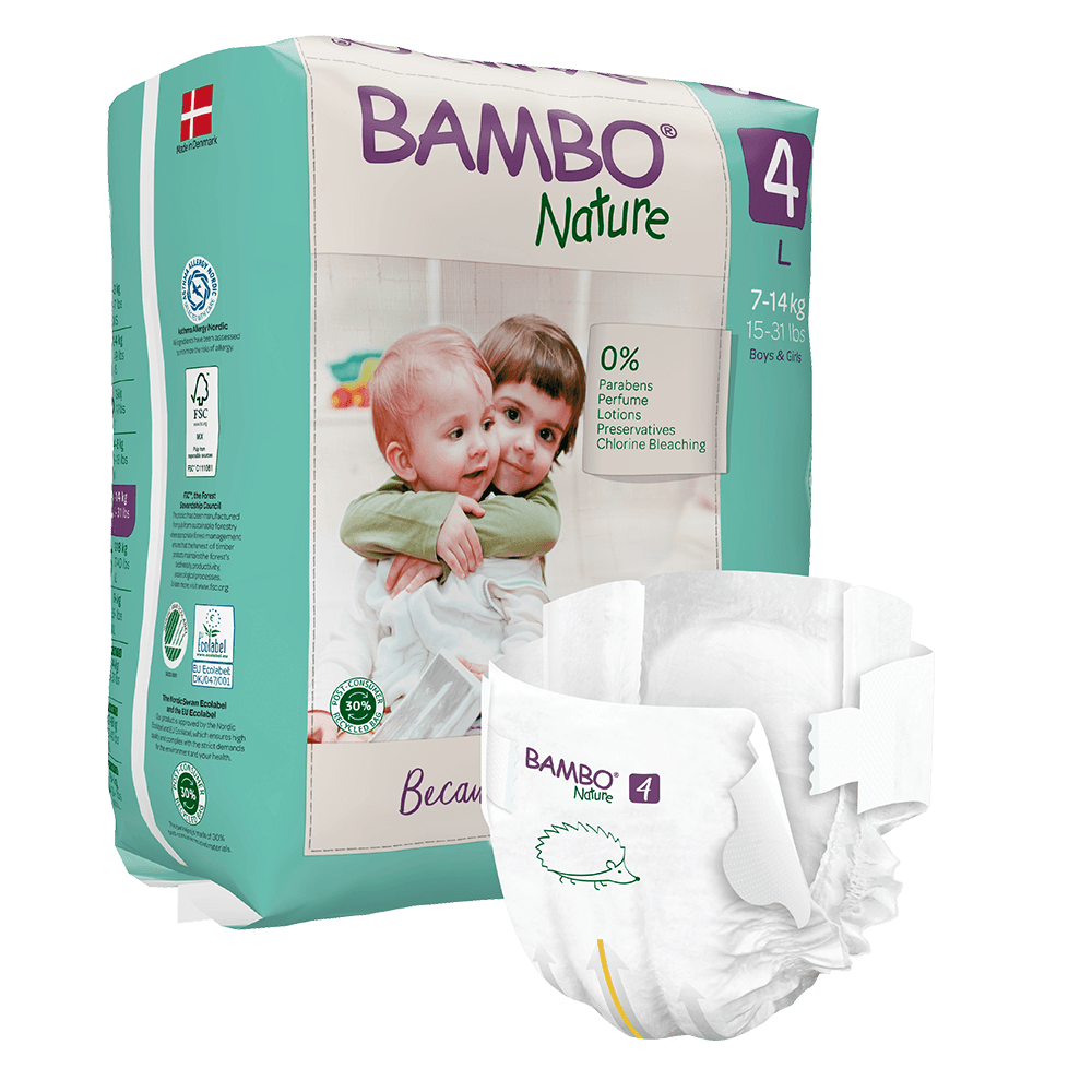Bambo Nature Diapers size 4