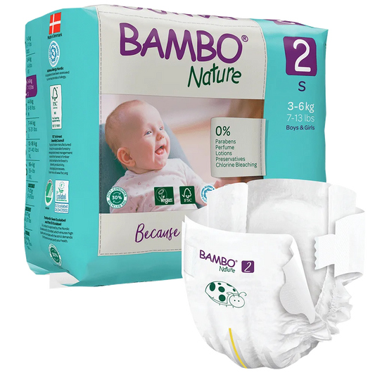 Plenky Bambo Nature 2, (3-6 kg / 7-13 lbs), 30 kusů.
