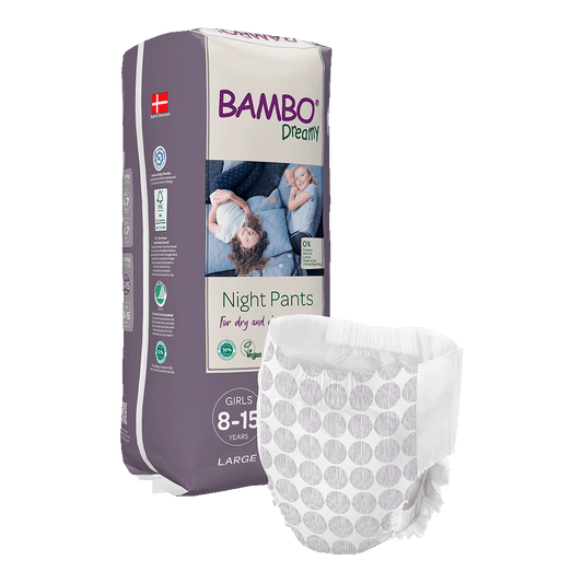 Noční pleny Bambo Dreamy pro dívky ve věku 8-15 let