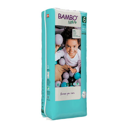 Bambo Nature Plenkové Kalhotky Navlékací 6, (15+ kg / 33+ lbs), 38 kusů
